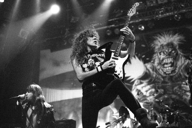 1990: Maiden often had religious groups who believed the band were Satanists picketing their shows