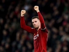 Henderson on ‘honour’ of leading Liverpool to Premier League title