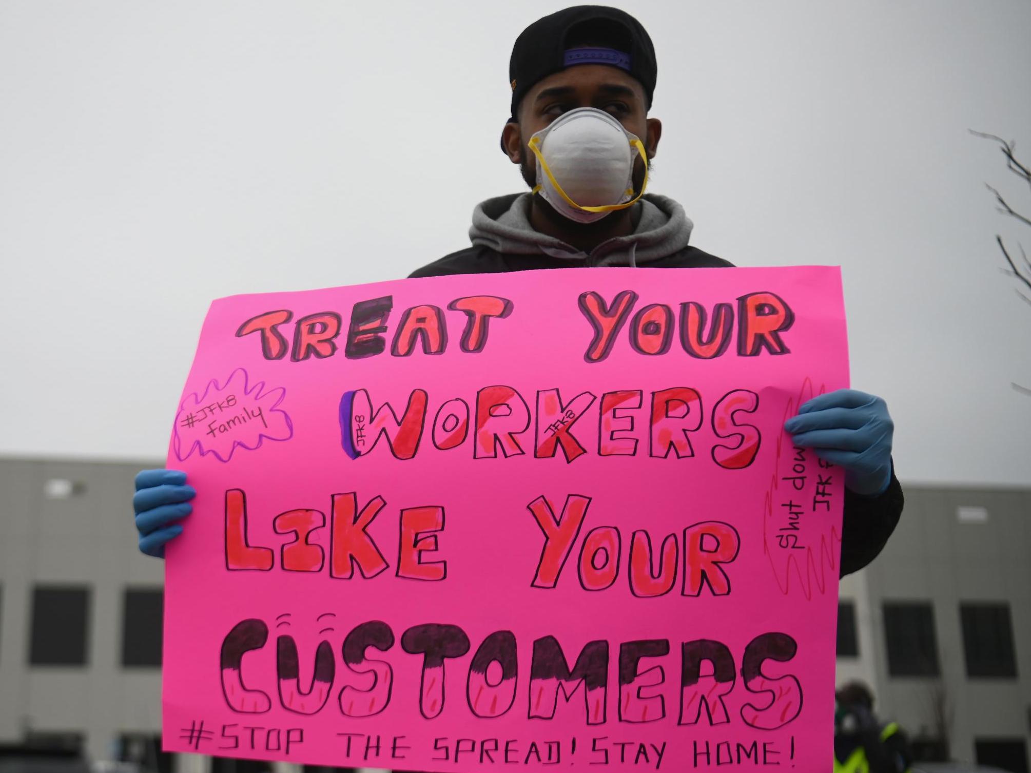 Amazon, Walmart, Target and delivery workers plan mass protests over workplace safety