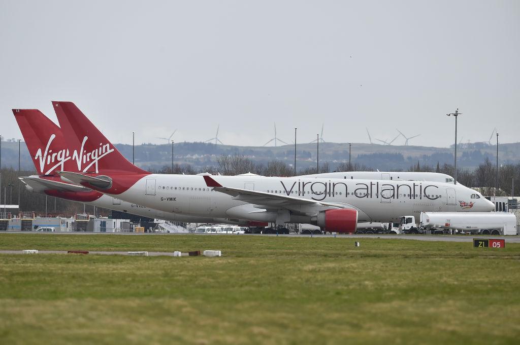 Virgin will be operating a number of cargo-only flights in April