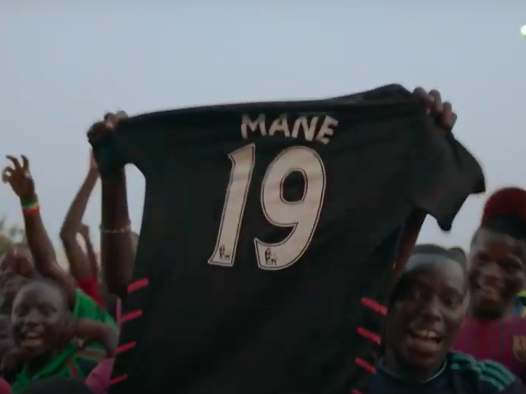 Mane is a hero back in his home country