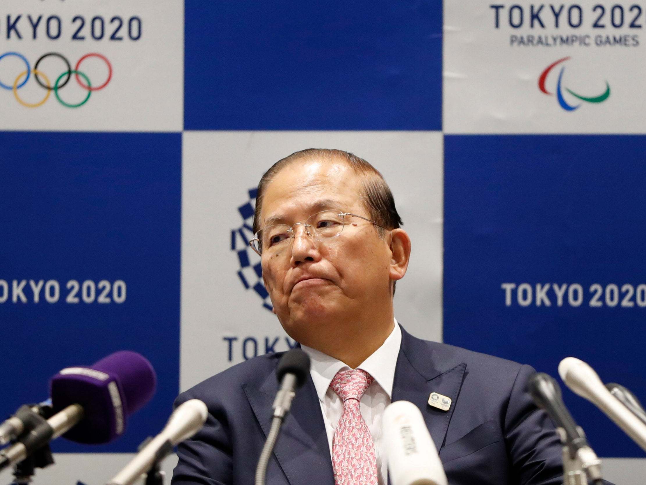 Tokyo 2020 Organising Committee CEO Toshiro Muto cannot say if the Olympics will go ahead or not