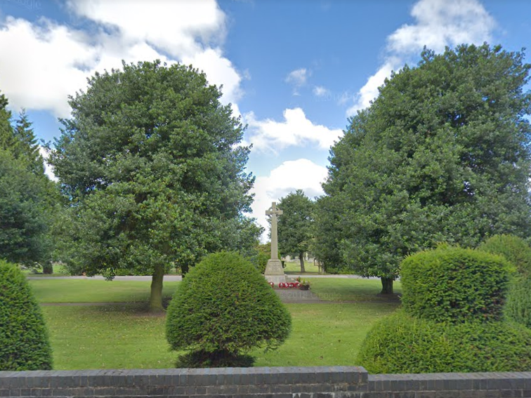 Police and paramedics were called to Atherstone cemetery at around 12.30pm on 31 March