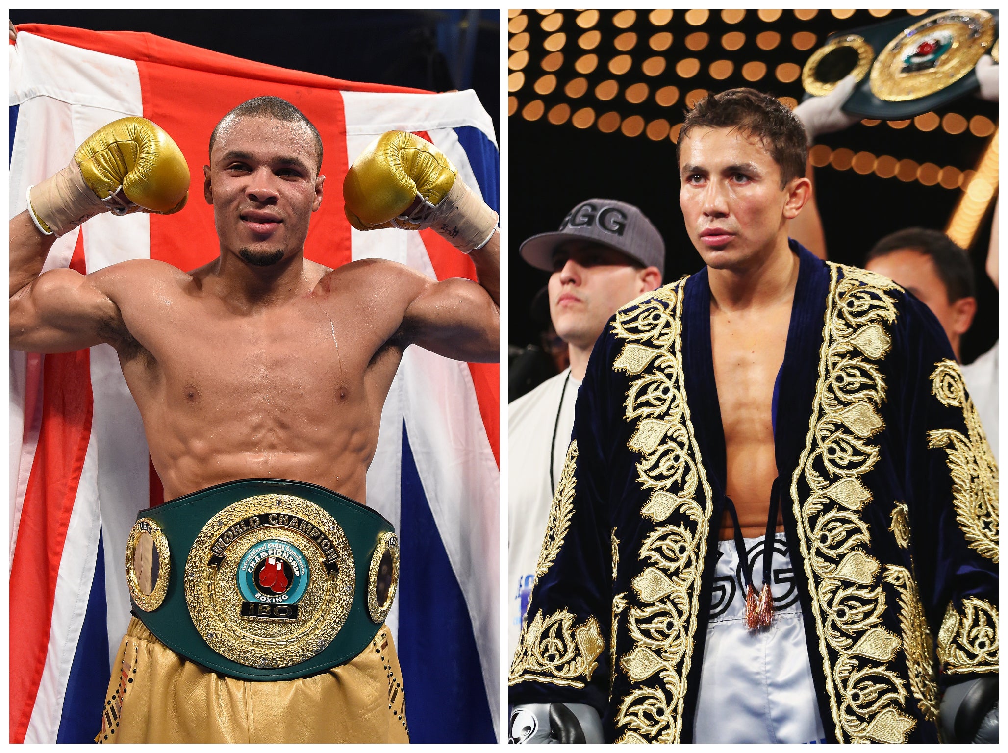 Eubank Jr. wants to challenge for Golovkin's titles