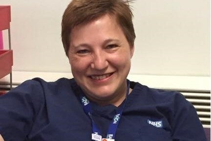 Nurse Karin Gerber