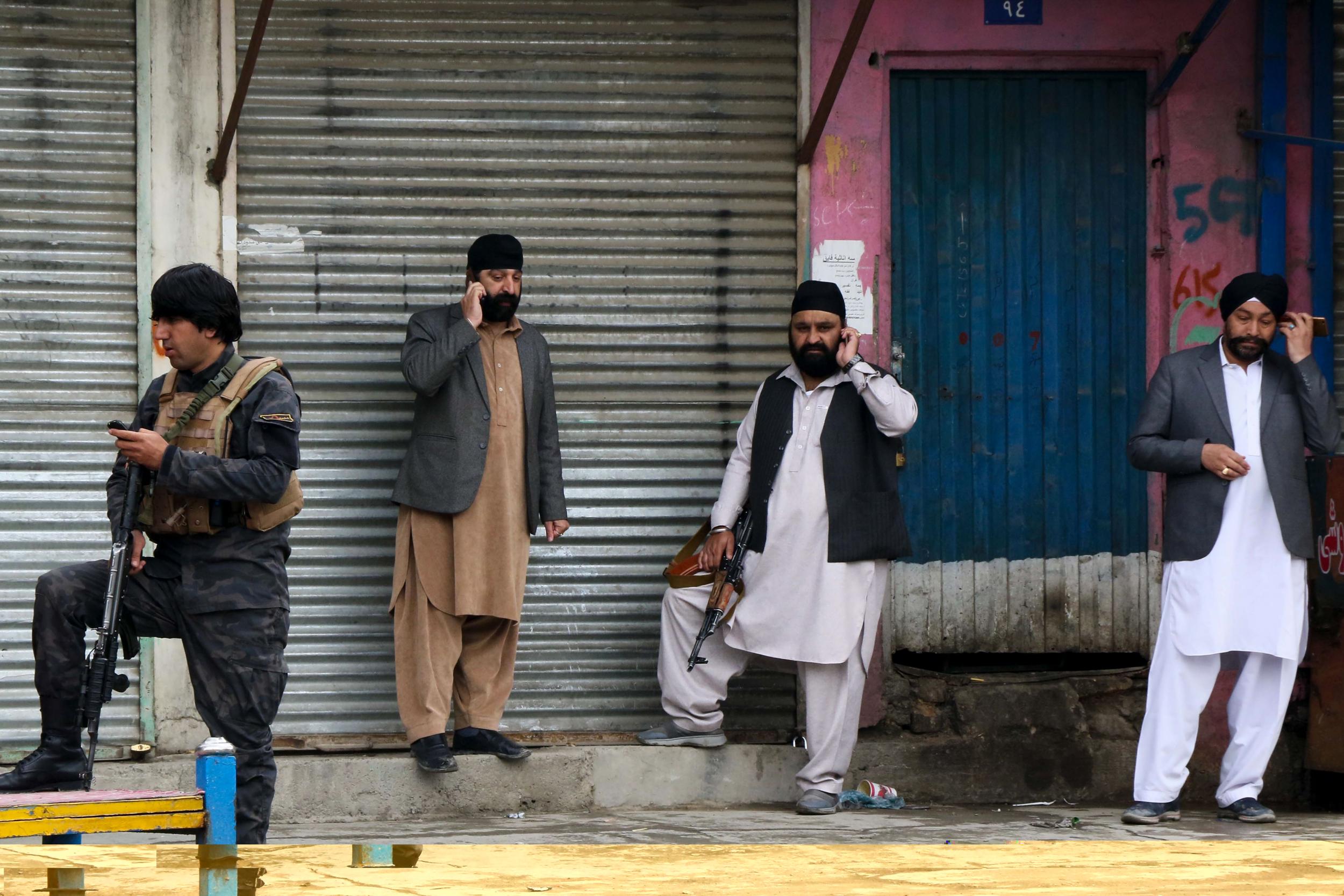 There have been reports of increased violence in Afghanistan where Islamic State recently claimed an attack on a Sikh-Hindu temple