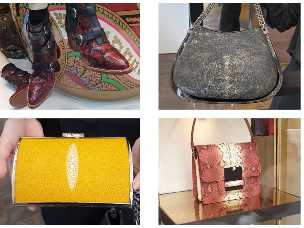 Fashion brands had thousands of exotic leather goods seized by