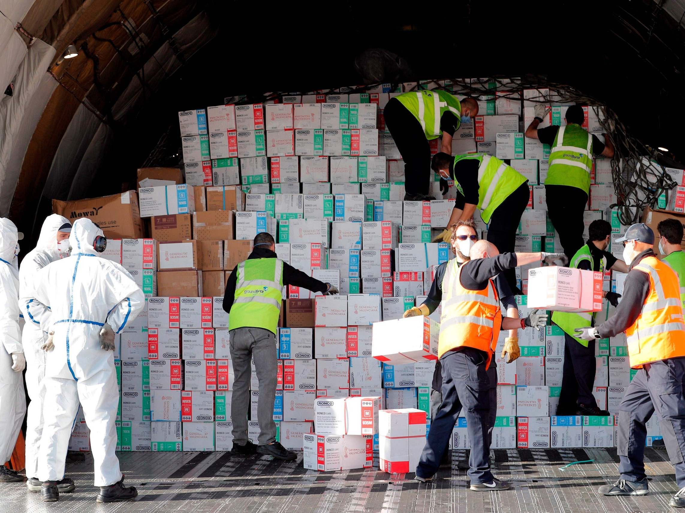 Spain coronavirus daily death toll rises again by 619 to almost 17,000