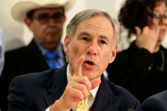 Texas governor Greg Abbott ordered a halt to abortions in the case where the mother's health is not in danger