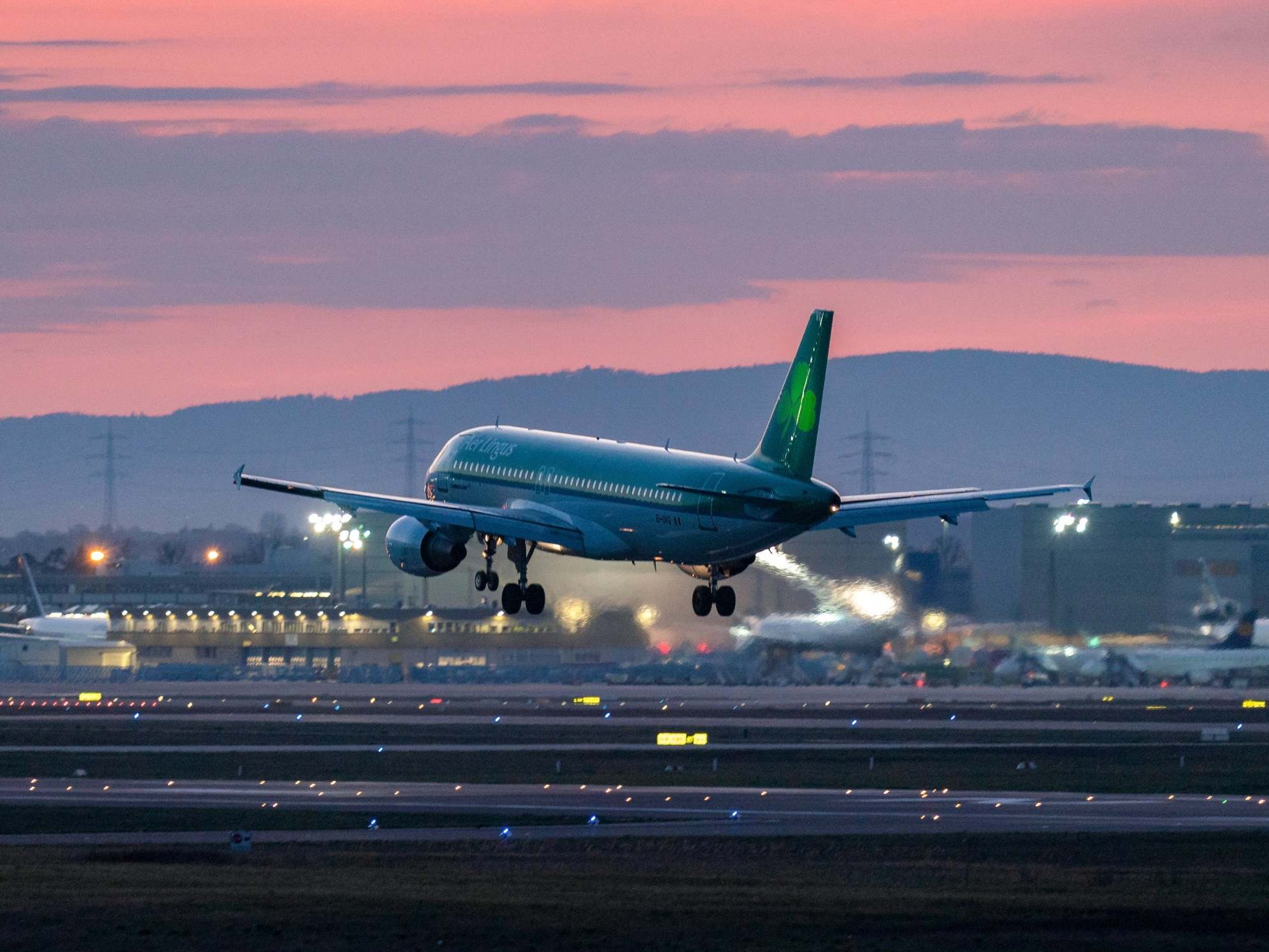 The Irish carrier Aer Lingus is operating some transatlantic services during the crisis