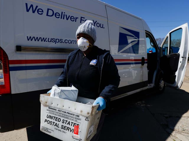 Nearly 500 post office workers have tested positive for the virus