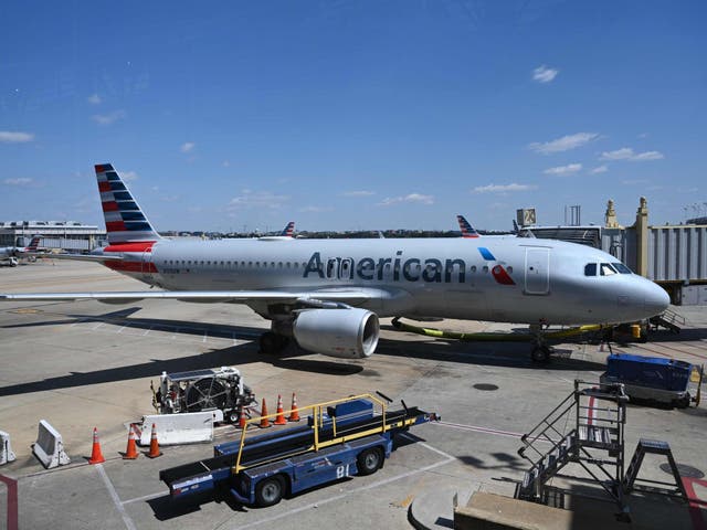 American Airlines has grounded 55,000 flights and parked 450 planes – about half of its fleet