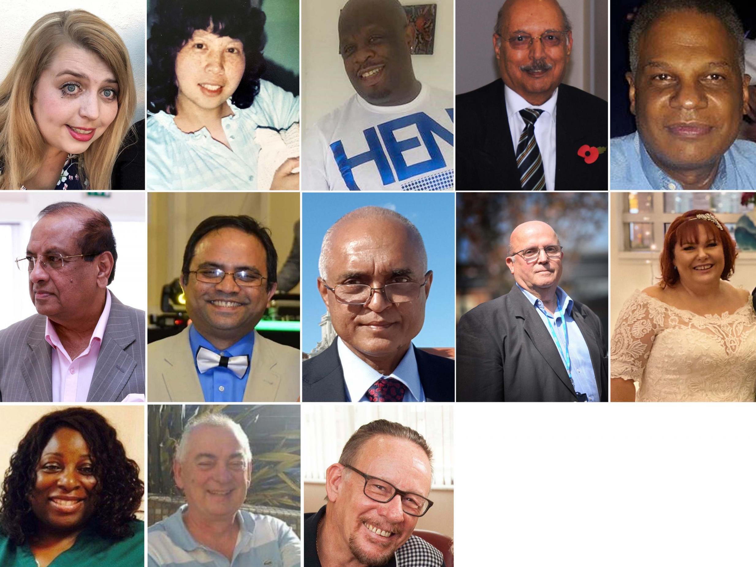 Some of the NHS workers who have died during the coronavirus crisis