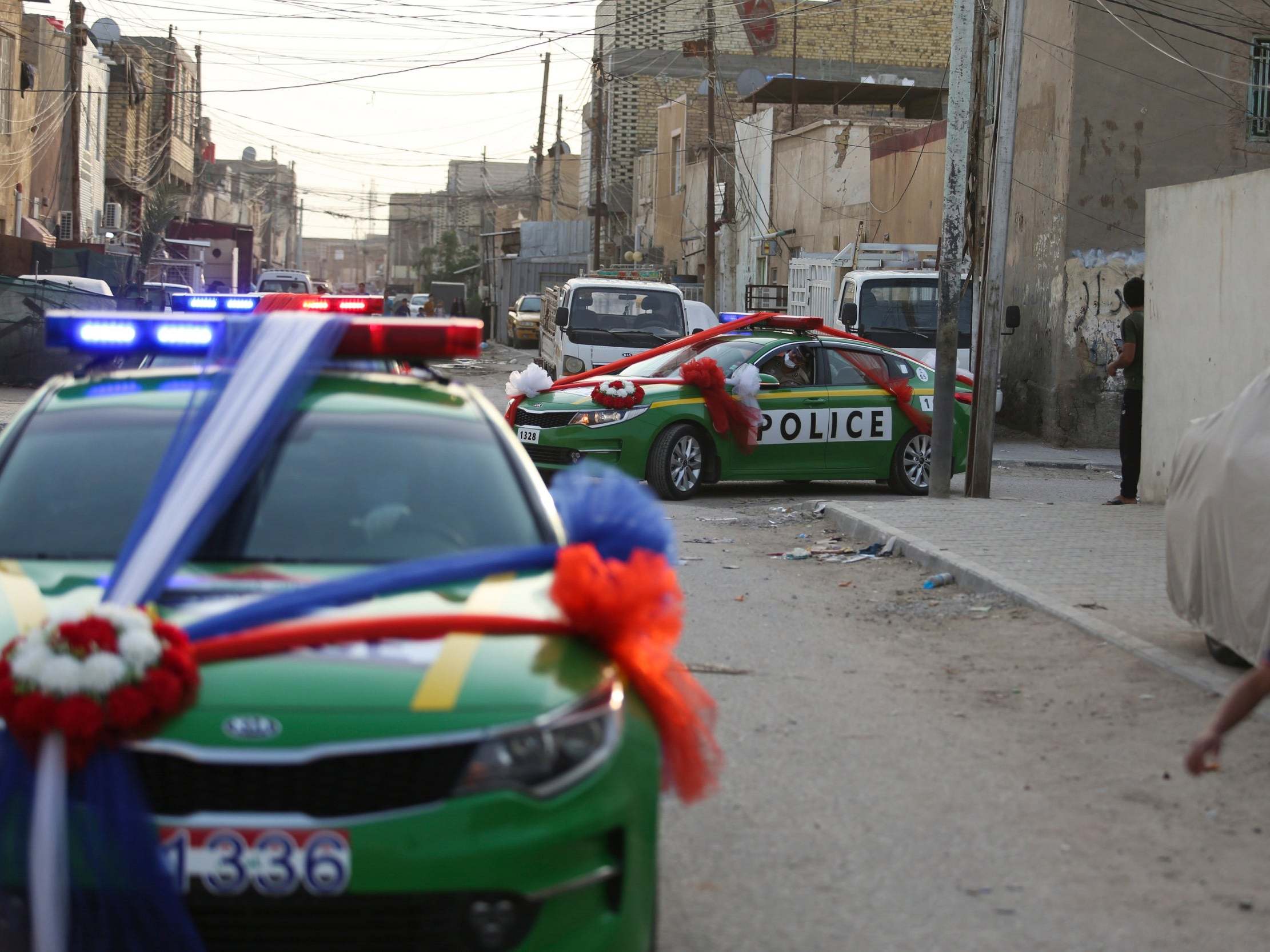 Unwilling to postpone the wedding, al-Kaabi asked the local security forces to help him wed his beloved