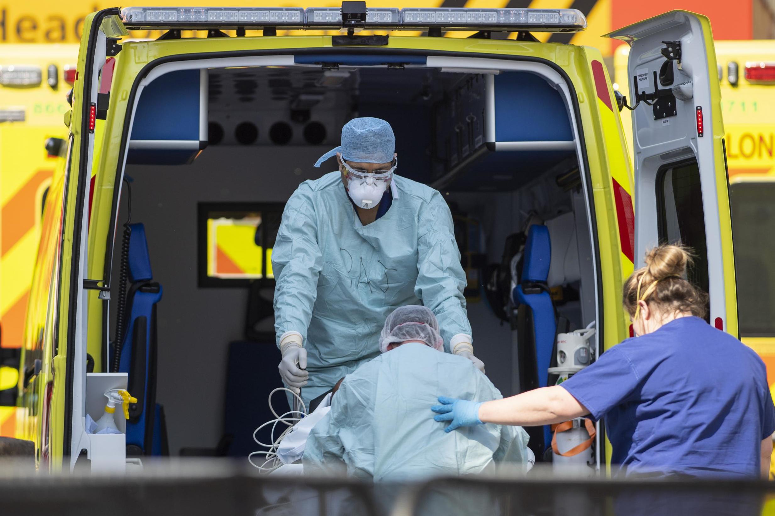 Hospitals and ambulances are reporting record levels