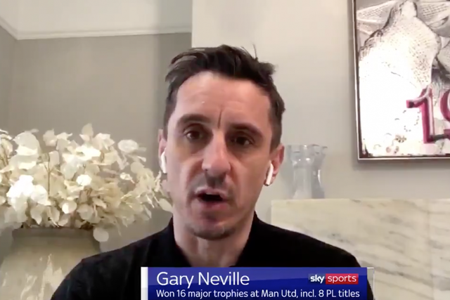 Gary Neville believes Harry Kane has been pushed closer to a Spurs exit by Daniel Levy