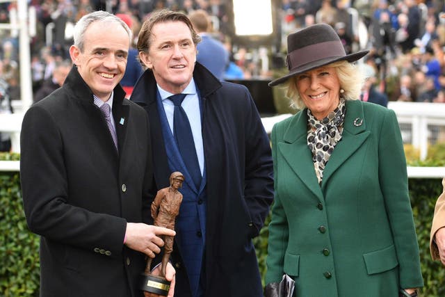 AP McCoy (middle) admitted 'a lot of lives were lost' at the Cheltenham Festival