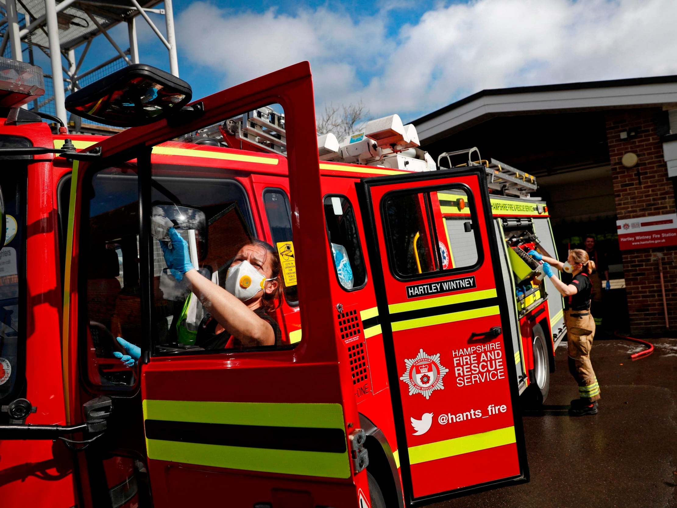 Some firefighters have been redeployed in to help the NHS and police during the coronavirus pandemic