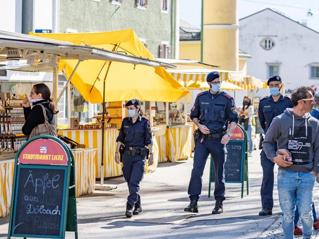 Austria prepares to reopen small shops during its coronavirus lockdown