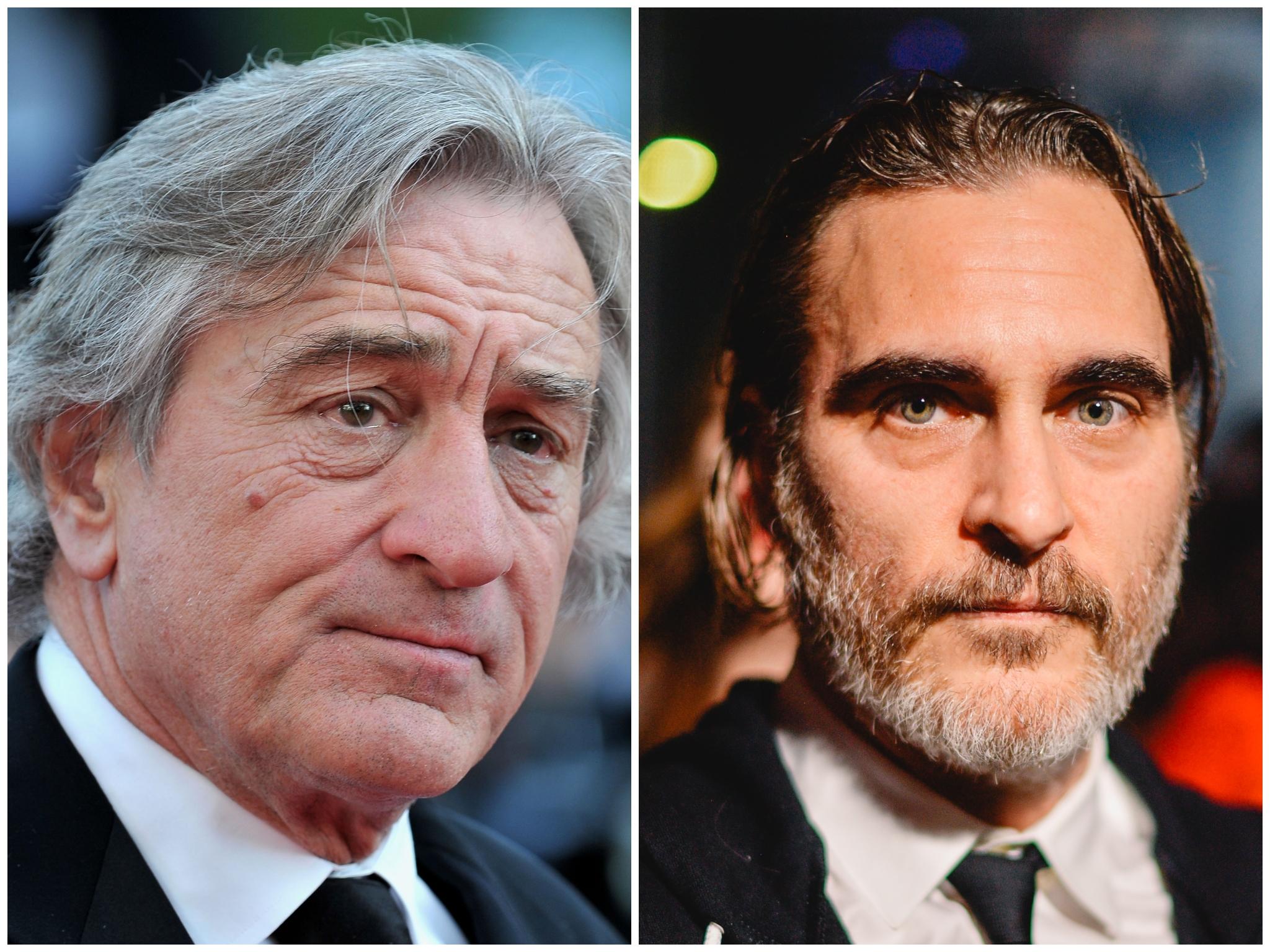 Robert De Niro had one big disagreement with Joaquin Phoenix on Joker The Independent The Independent picture pic