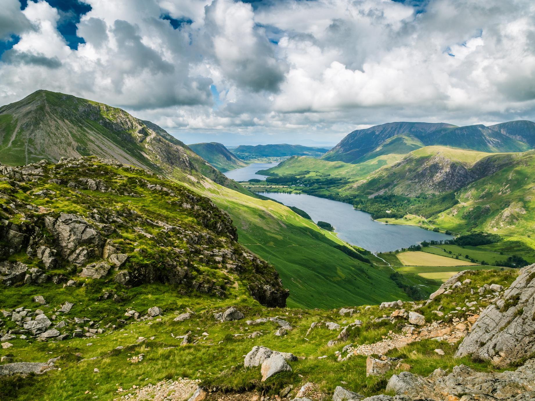 Keep out: hikers are warned not to head for the hills in the Lake District