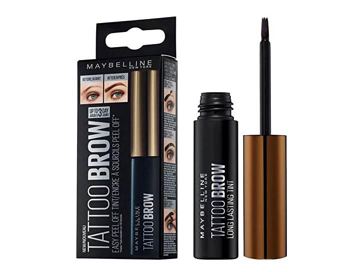 Maybelline's semi permanent brow gel, £5.49, Amazon