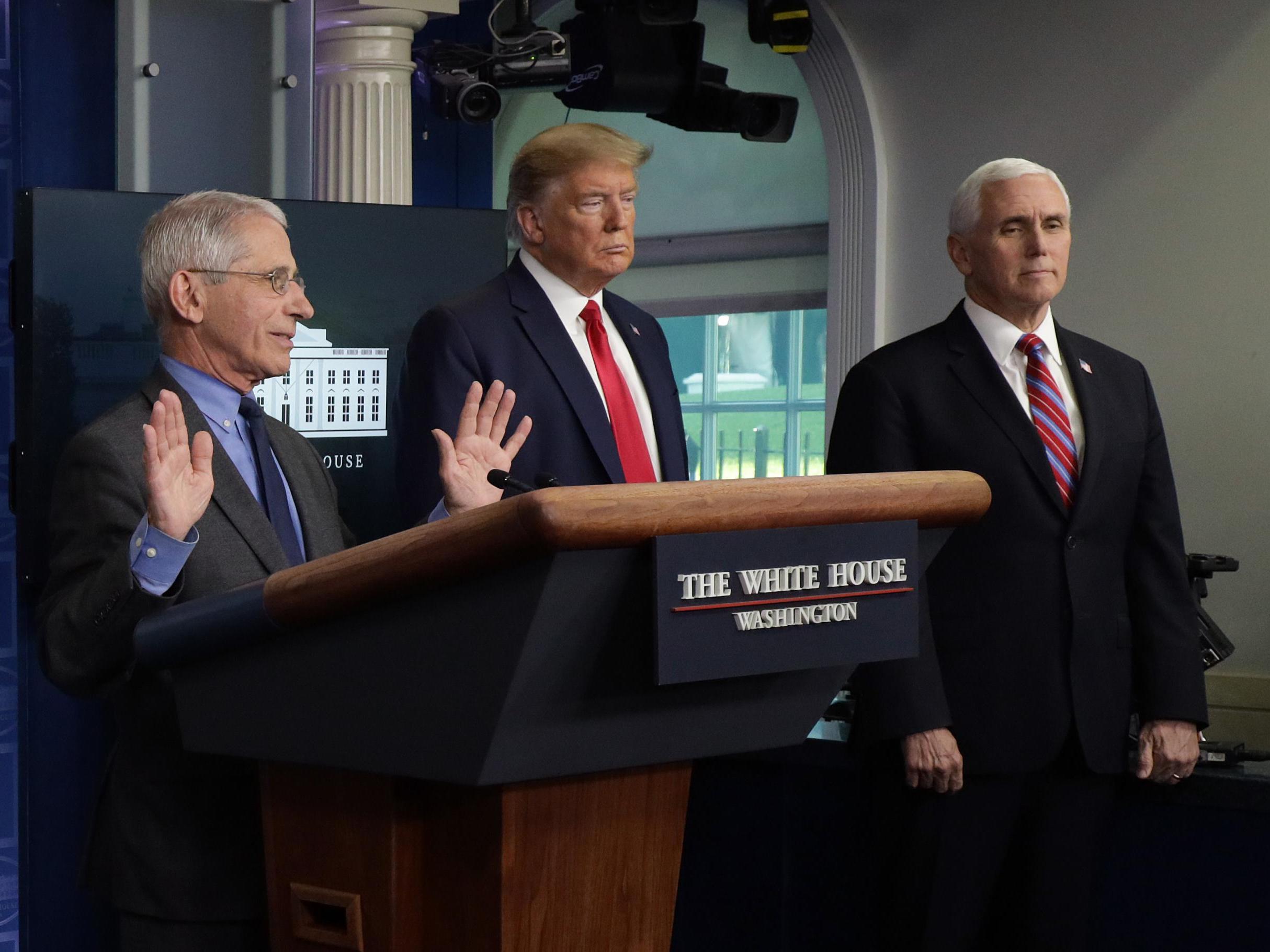 Coronavirus: Dr Fauci dismisses Trump&apos;s suggestions pandemic was created in Chinese lab