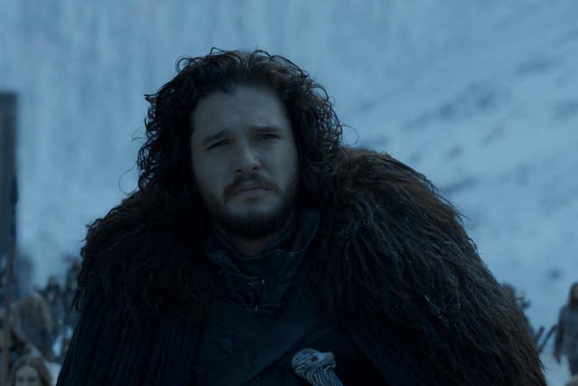 Kit Harington as Jon Snow in the record-breaking fantasy series 'Game of Thrones'