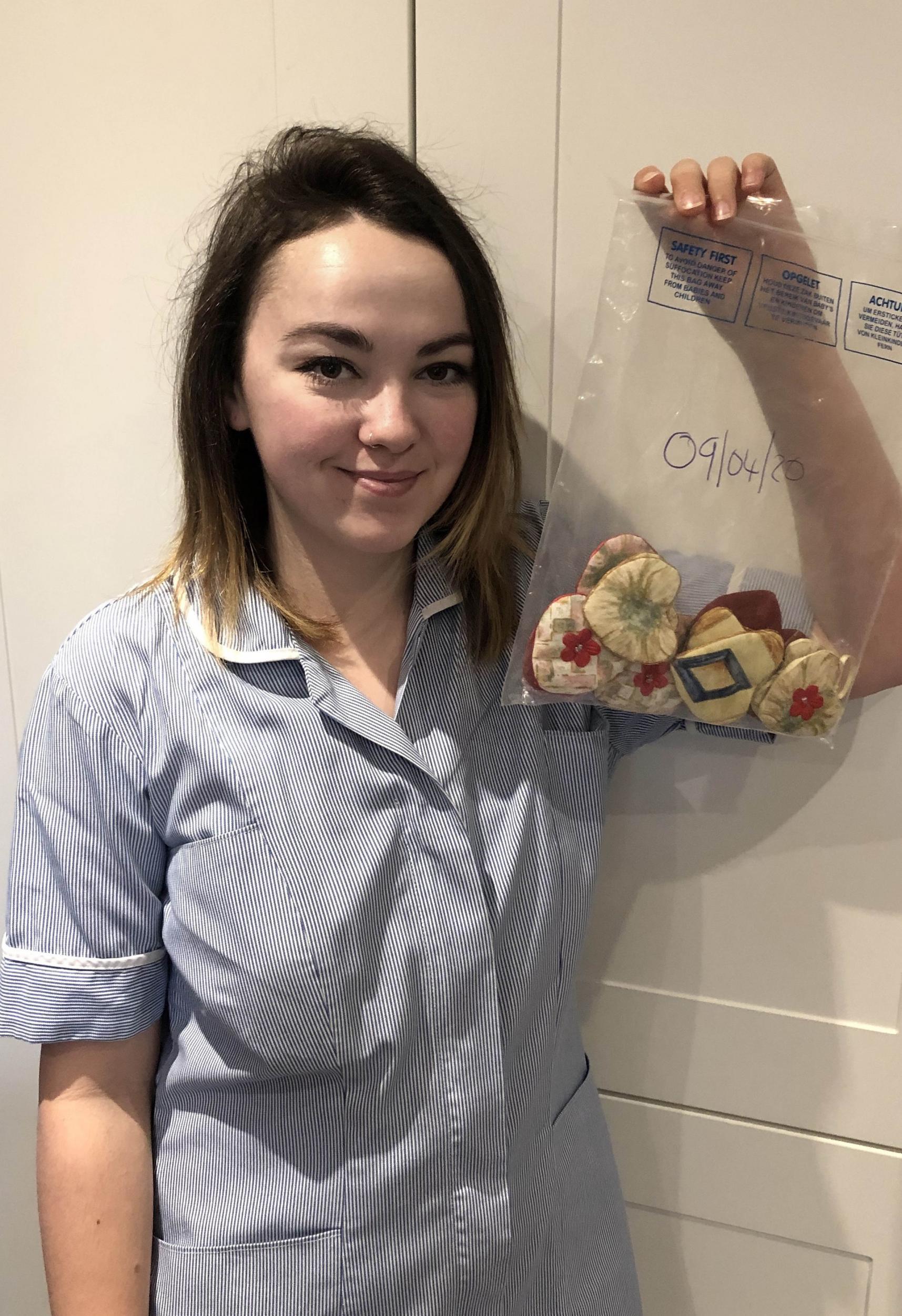 Kat Lamb, an intensive care nurse at QEQM Margate, says she hopes people appreciate the thought behind the appeal (PA)