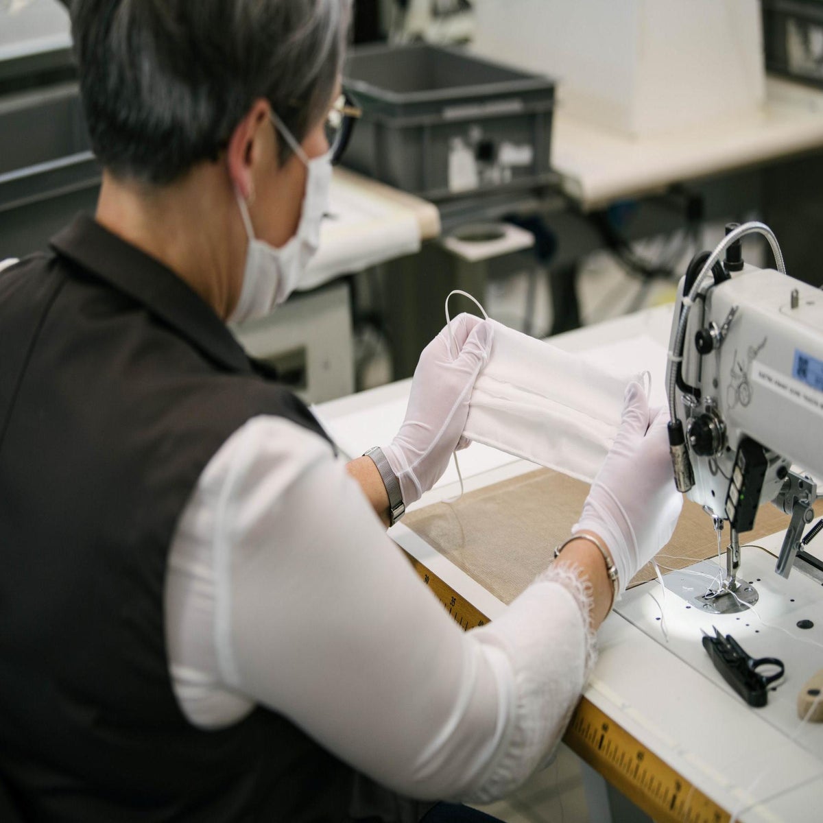 Louis Vuitton's Paris Atelier Is Now Making Hospital Gowns