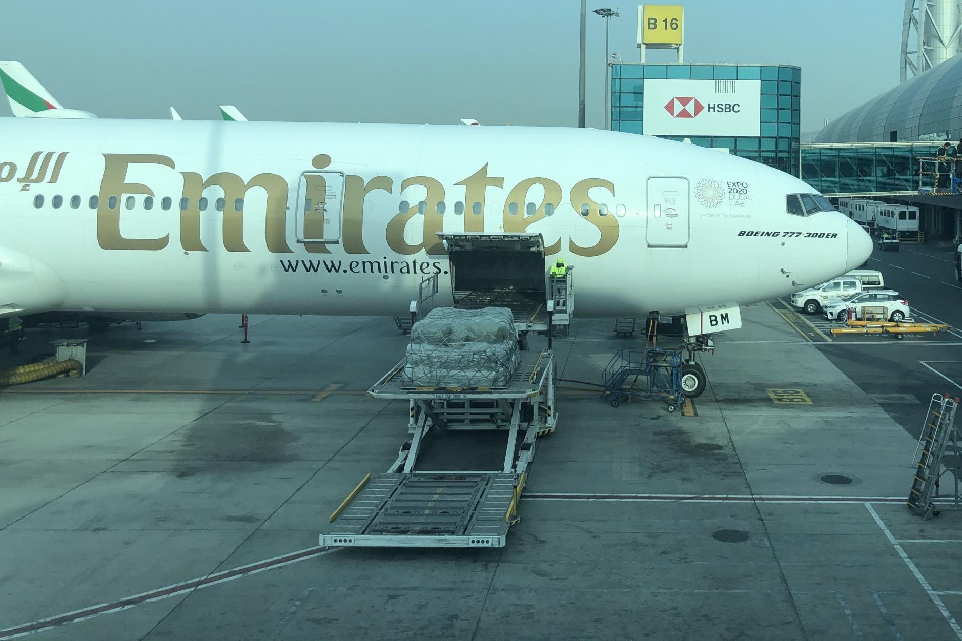 Cash back: Emirates is now offering full refunds for passengers worldwide whose flights have been cancelled as a result of the UAE flight ban