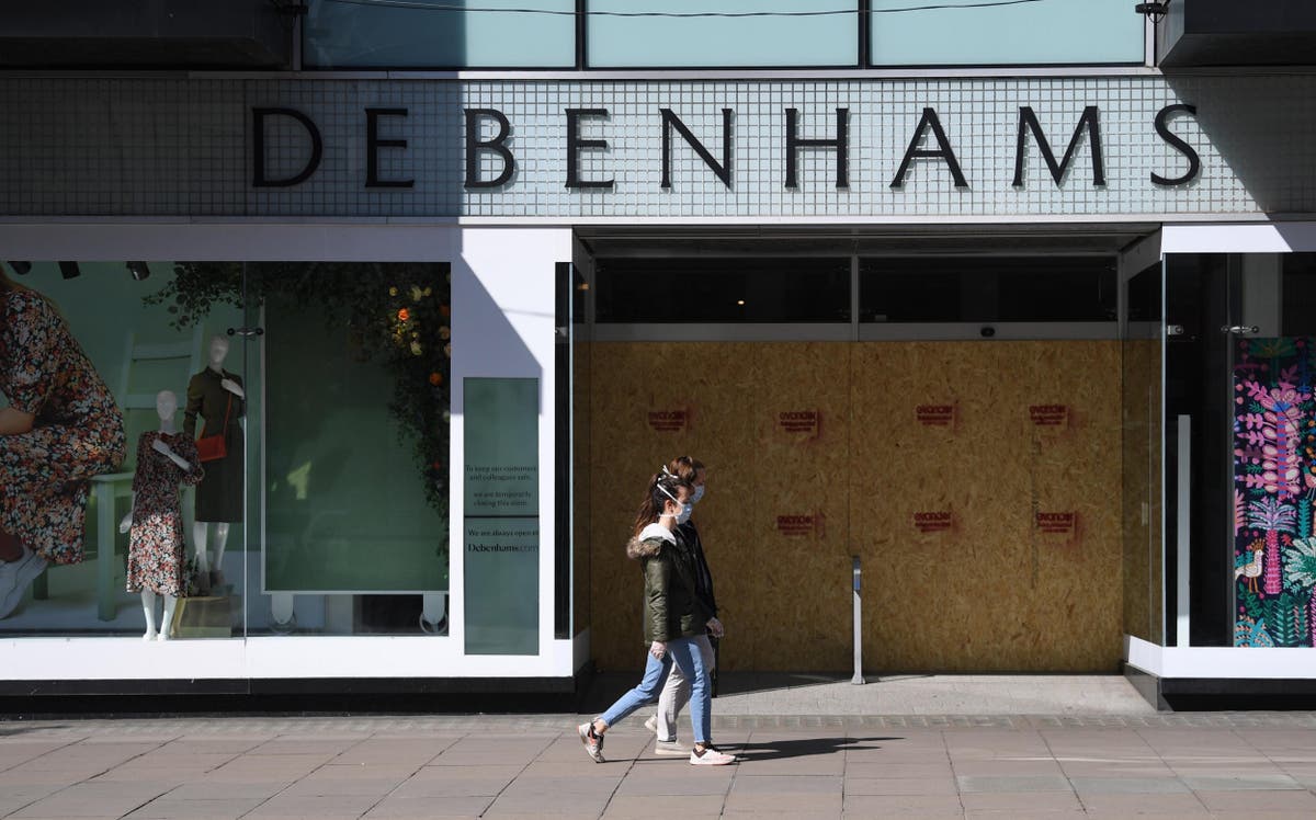 Debenhams to permanently close five more stores across UK