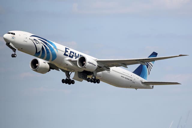 Going places: an Egyptair Boeing 777