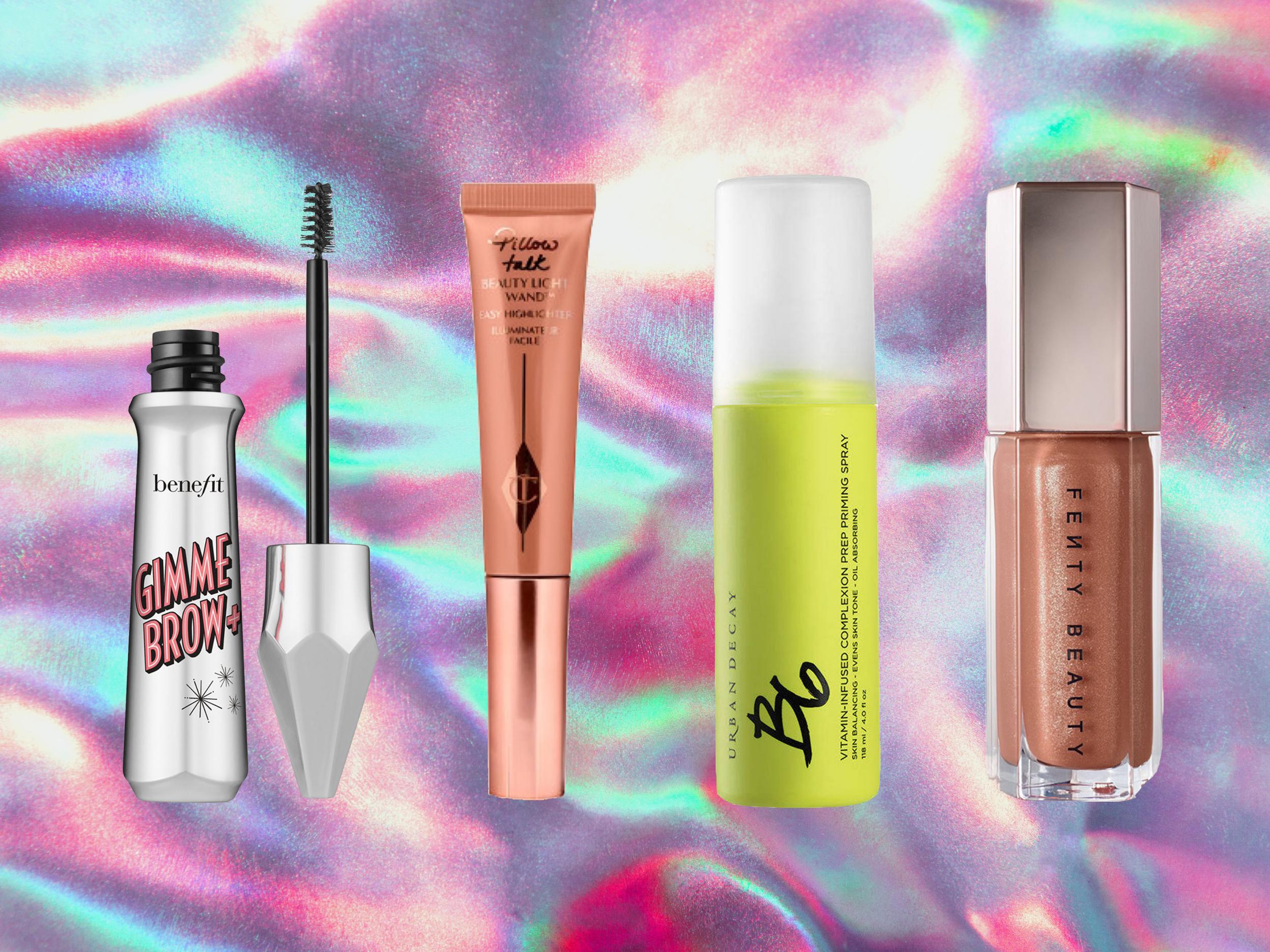 From Benefit's gimme brows to Urban Decay's priming spray, these are the products you need
