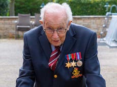 RAF to perform official flypast for Captain Tom Moore's 100th birthday