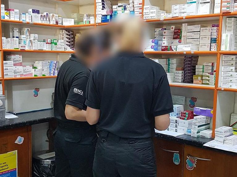 National Crime Agency officers search pharmacy as man arrested under Fraud Act