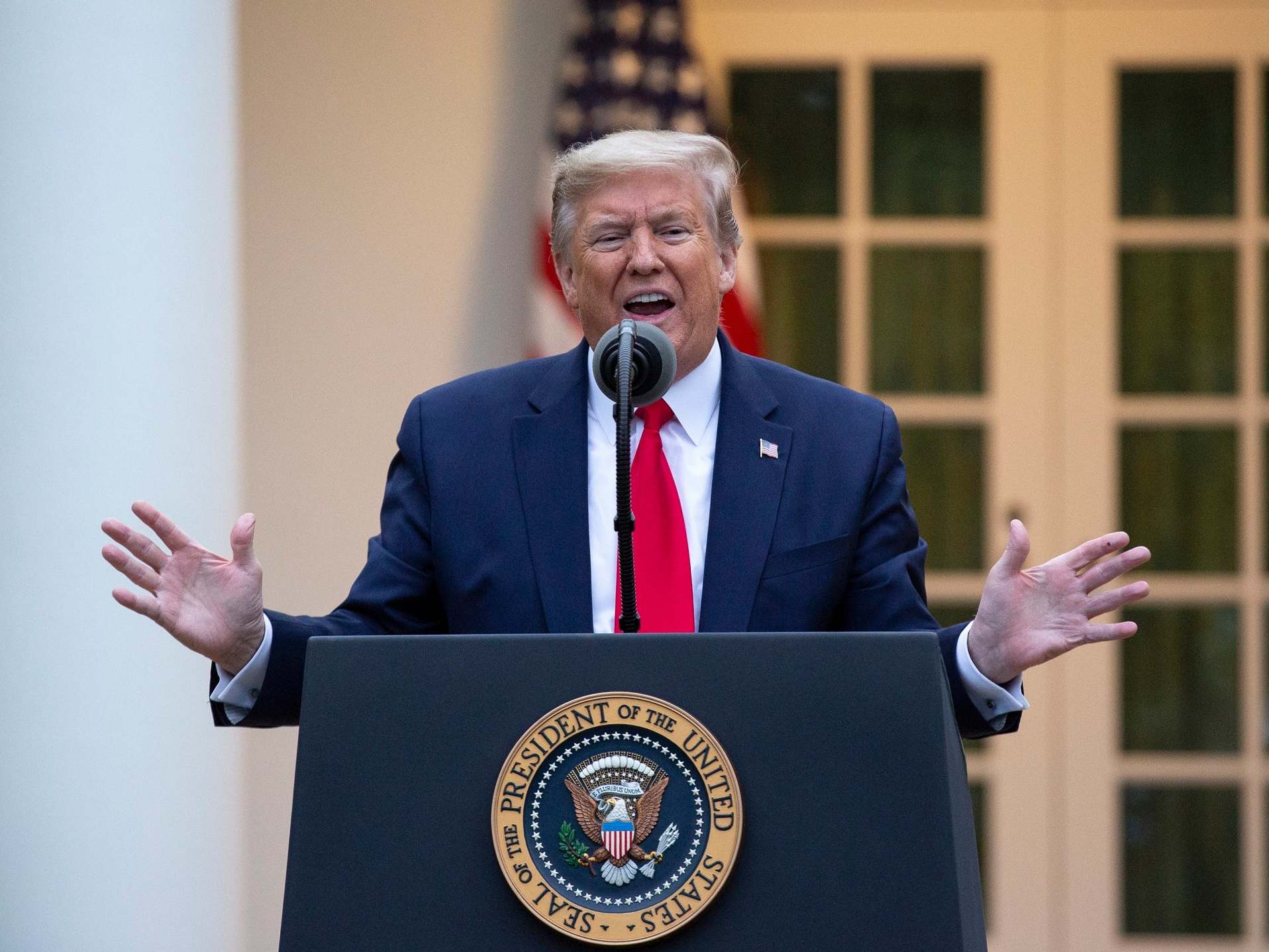 Related video: Trump shows film praising his own response to coronavirus pandemic