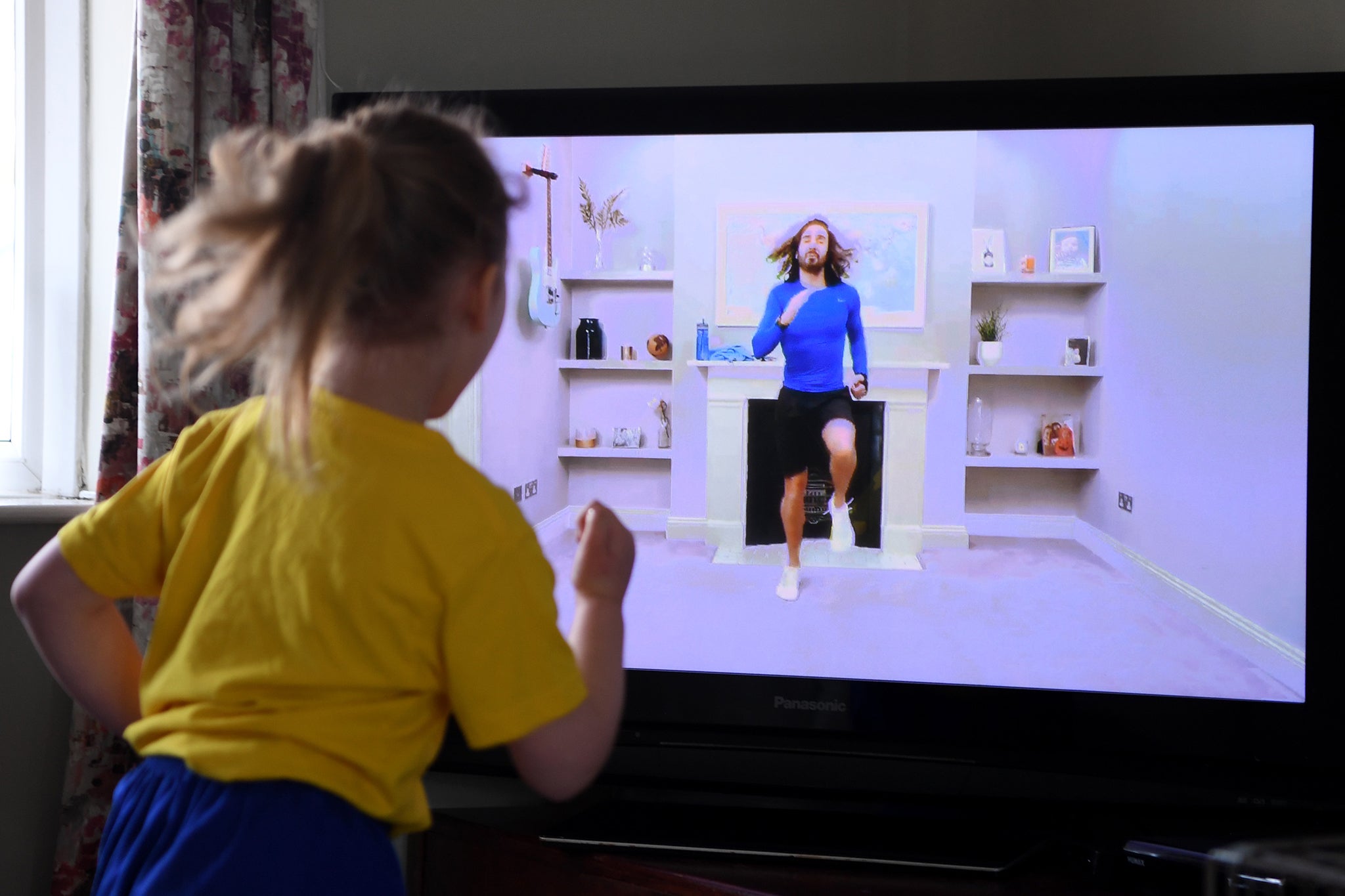 One thing parents don’t have to worry about is PE lessons – Joe Wicks’s free workouts are proving very popular with kids