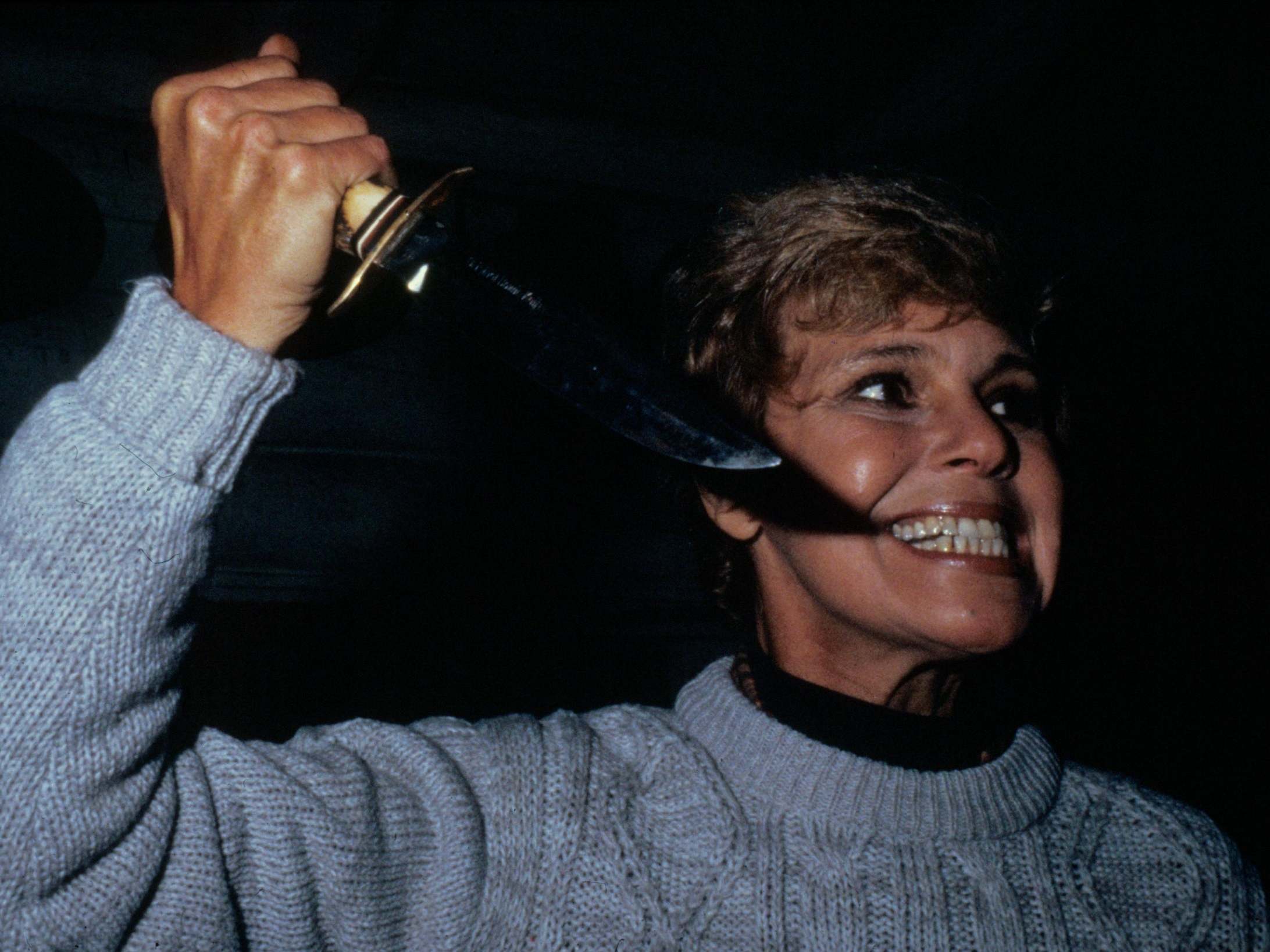 Grin and scare it: Betsy Palmer’s Mrs Vorhees from ‘Friday the 13th’ was a different kind of villain