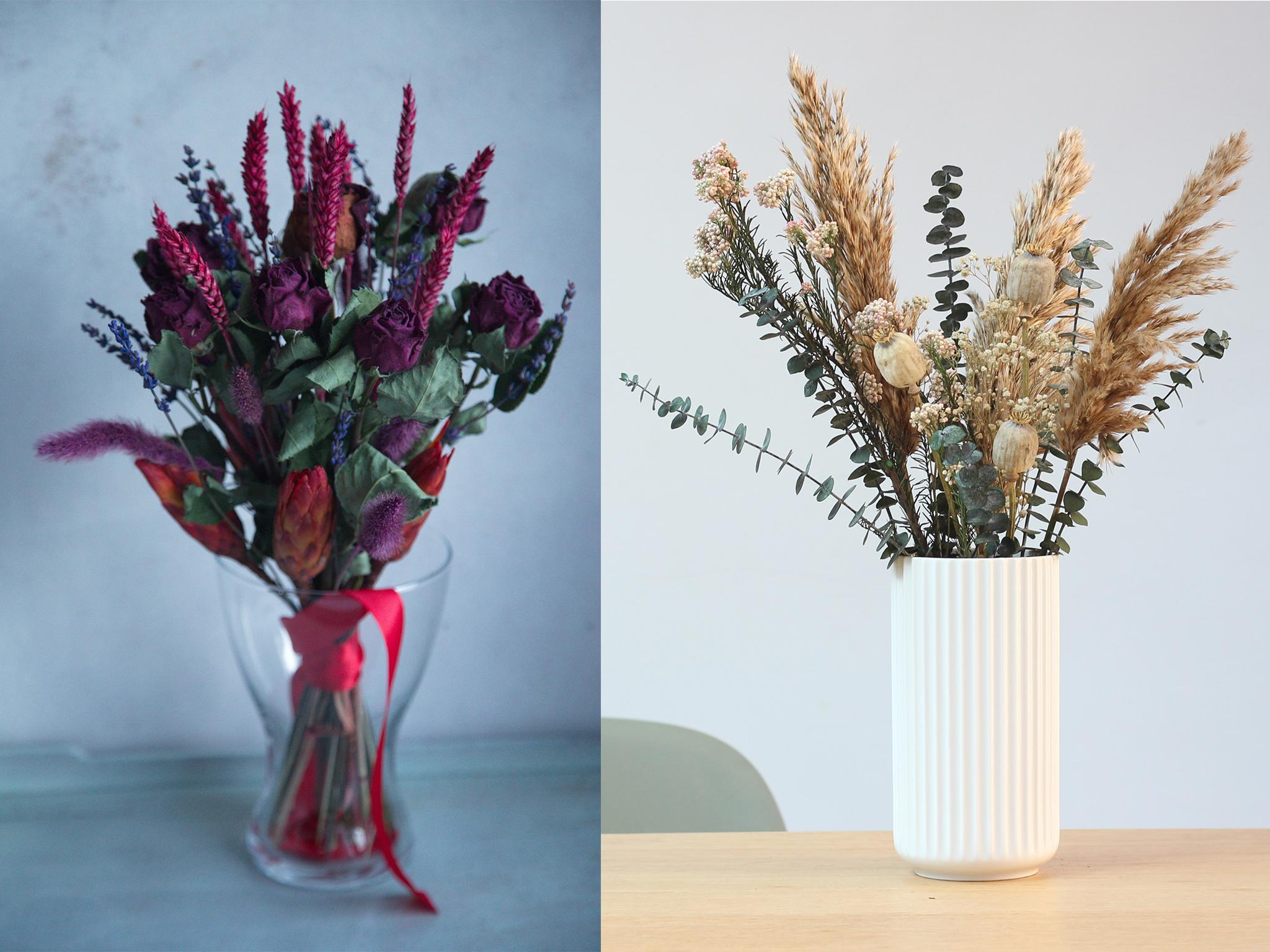Handmade vase to arrange flowers nice gift and beautiful decoration 