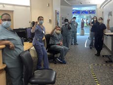 Nurses suspended after refusing to treat patients without N95 masks