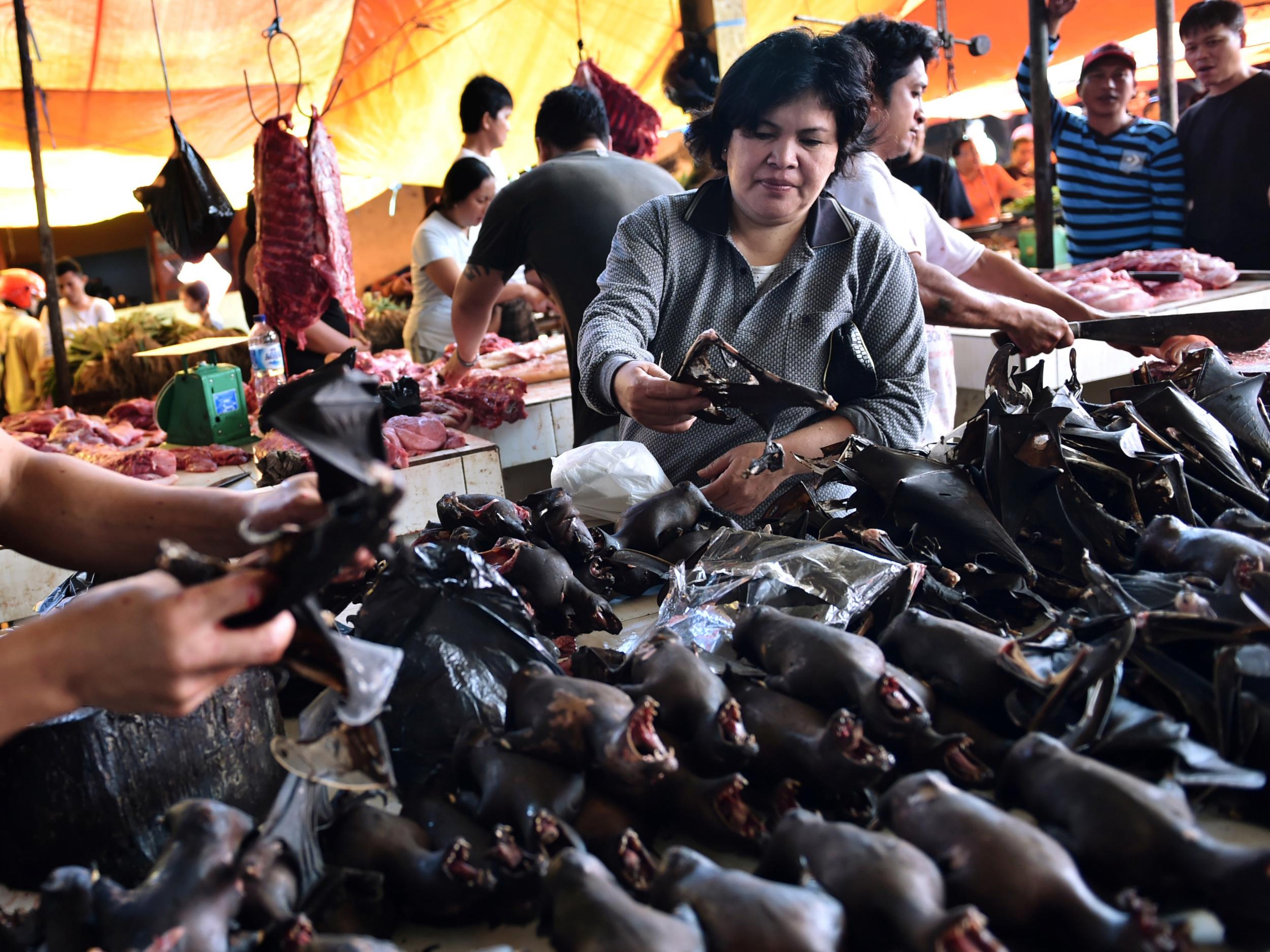 Bat meat is still popular in some parts of Indonesia, despite reports that coronavirus might have originated in bats before being passed to humans