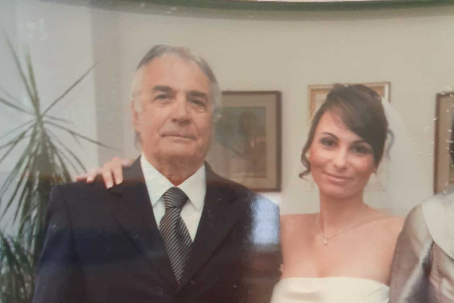 Sara Gargantini with her father, Giancarlo (Federica Marsi/The Independent)