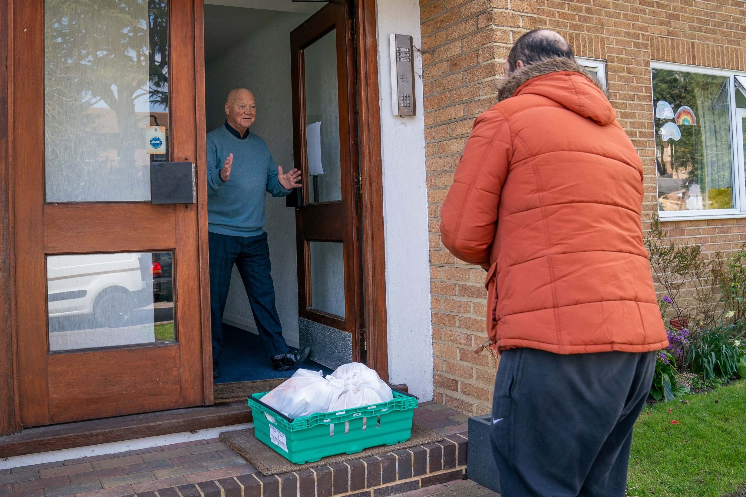 Coronavirus: Thieves stealing food parcels left on doorsteps of country's most vulnerable people