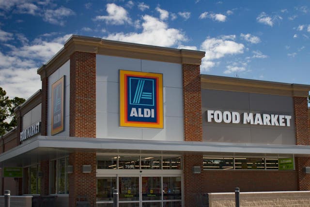 Aldi is trialling deliveries in partnership with Deliveroo 