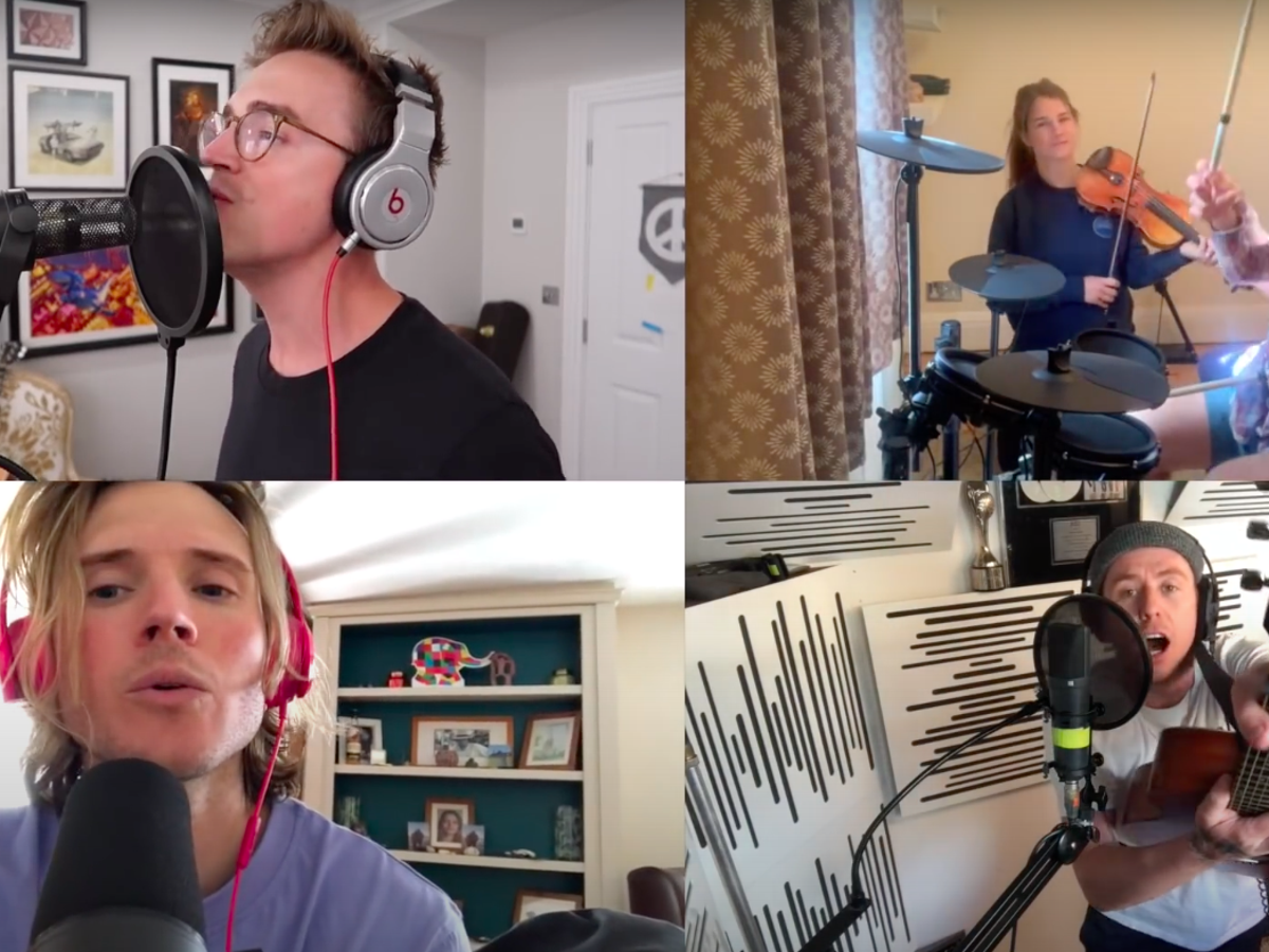 McFly re-record ‘All About You’ video to thank and support NHS workers