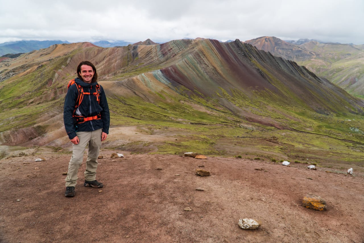 Chris Ramsay was on a year-long backpacking trip before the coronavirus lockdown began in Peru