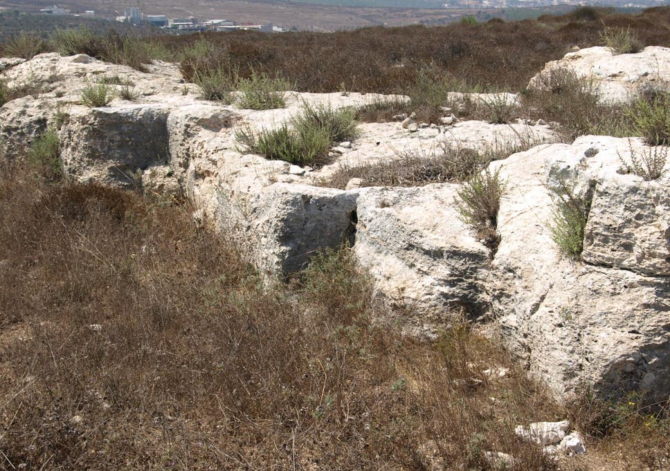 Limestone quarrying was an important industry in the Nazareth area. The main quarries were used to produce stone for the region's construction industry. Smaller quarries were used to produce ritually important stone bowls and cups