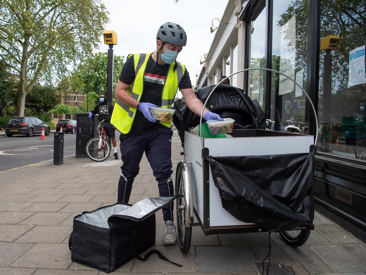 Help the Hungry: Cyclists sign up to help deliver free meals to vulnerable people