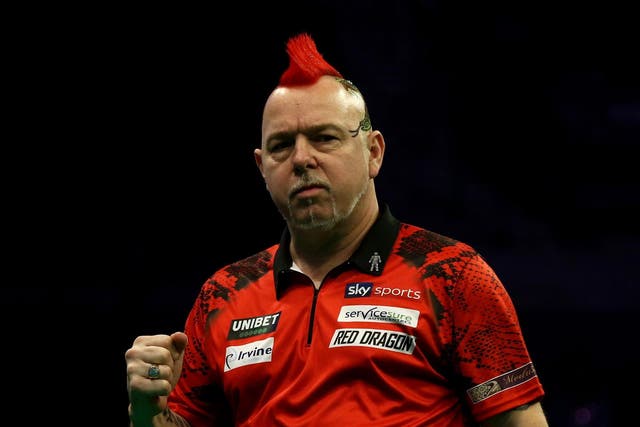Peter Wright suffered a shock in the PDC Home Tour